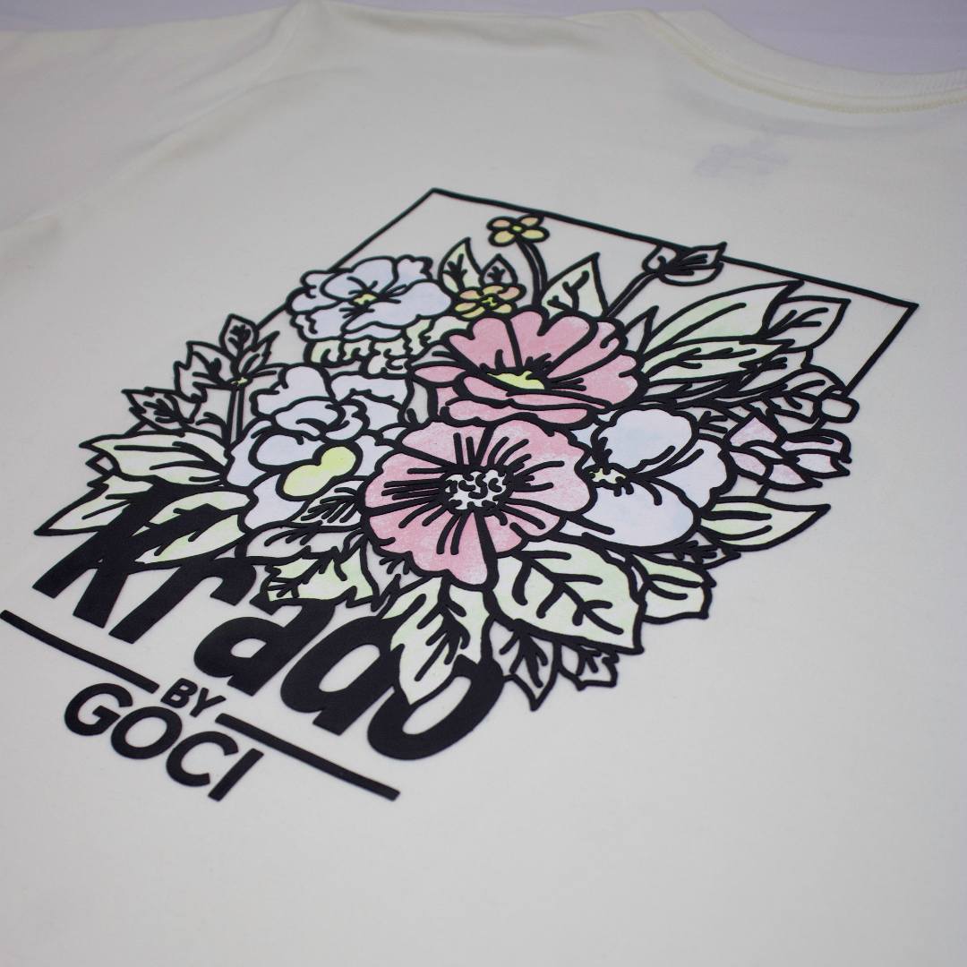 camiseta krado rosas