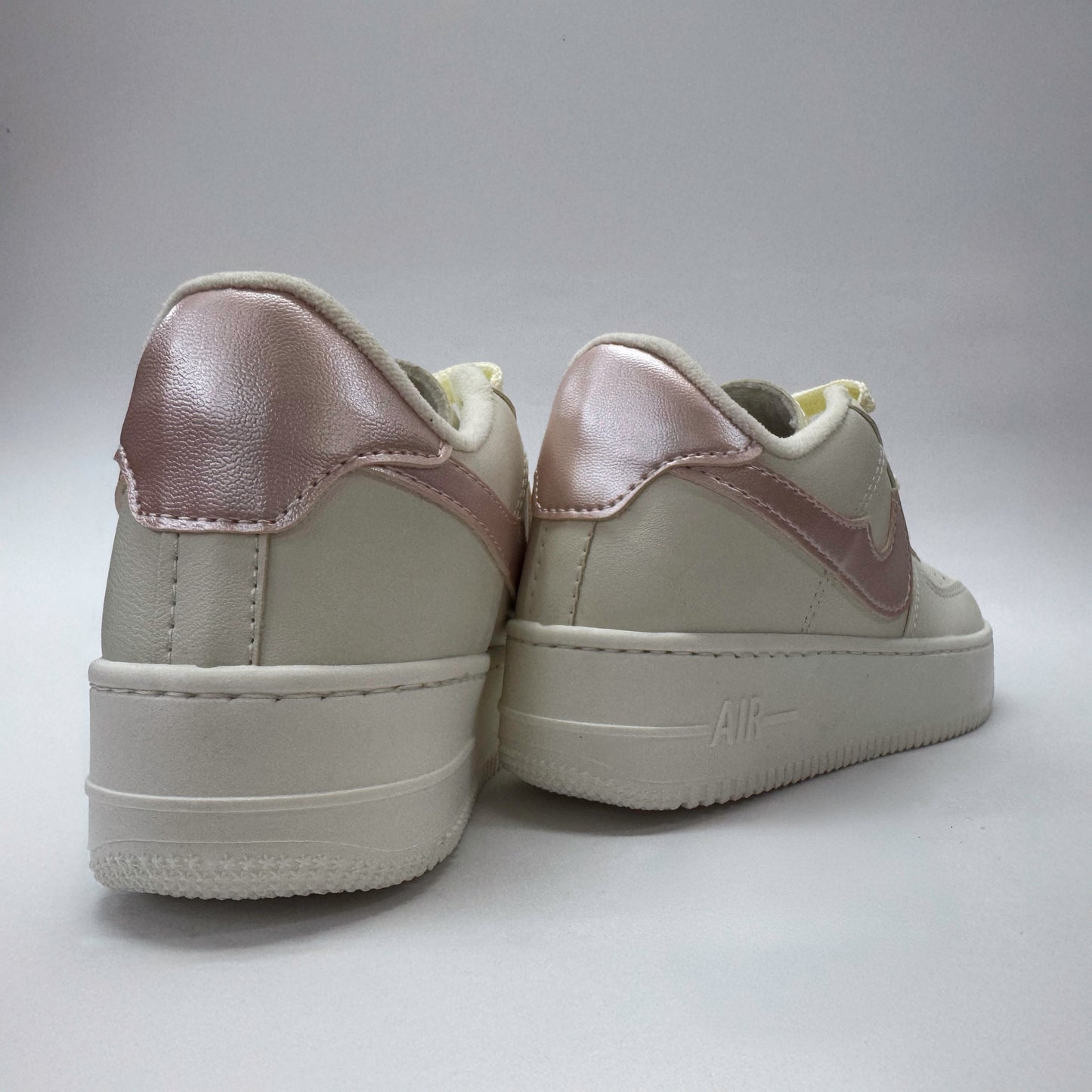 zapatillas for one beige oro rosa