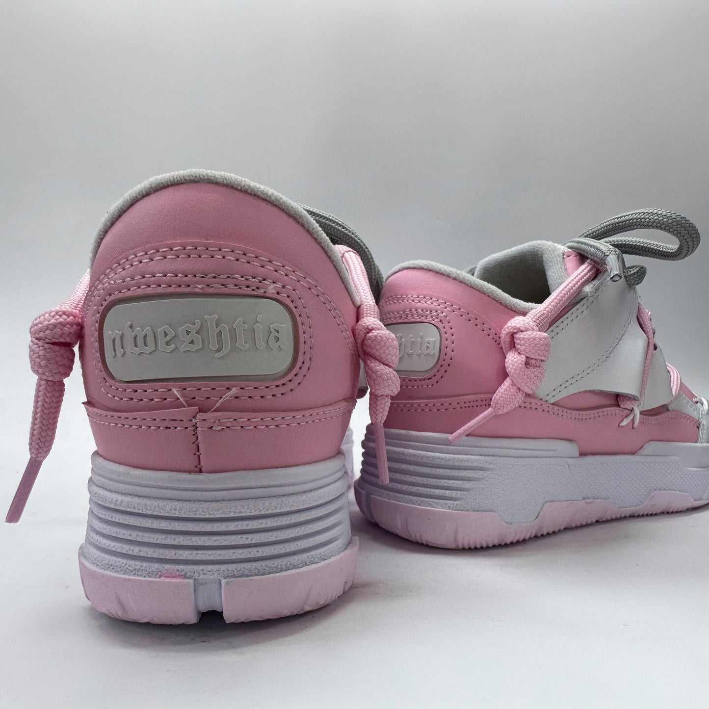 tenis a119 blanco rosado urban edition