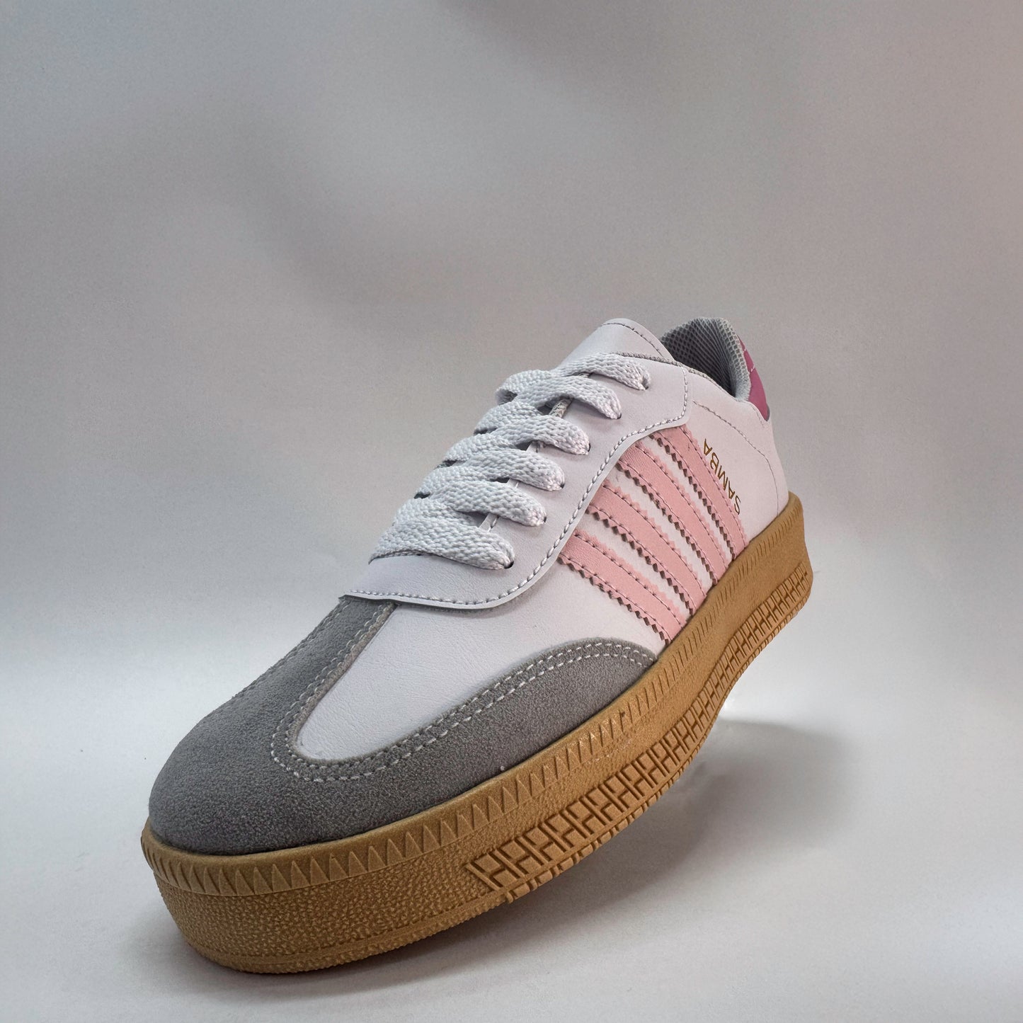 tenis f13 blanco rosado street