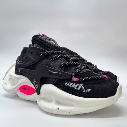 Tenis A31 Negro Fucsia