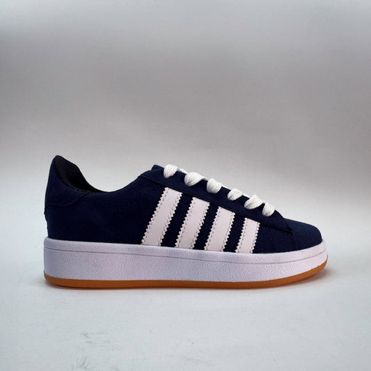 Tenis Campos Azul Blanco