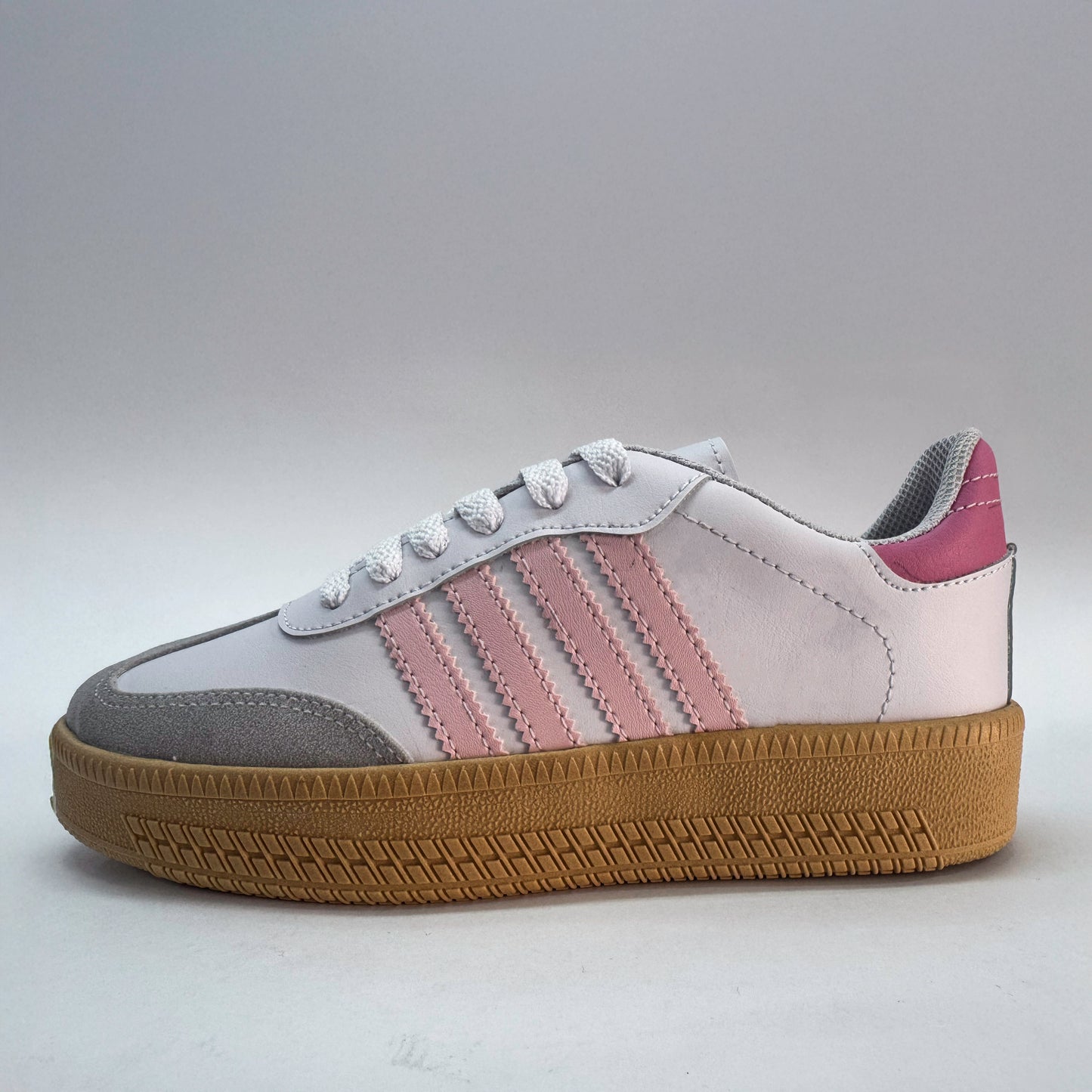 tenis f13 blanco rosado street